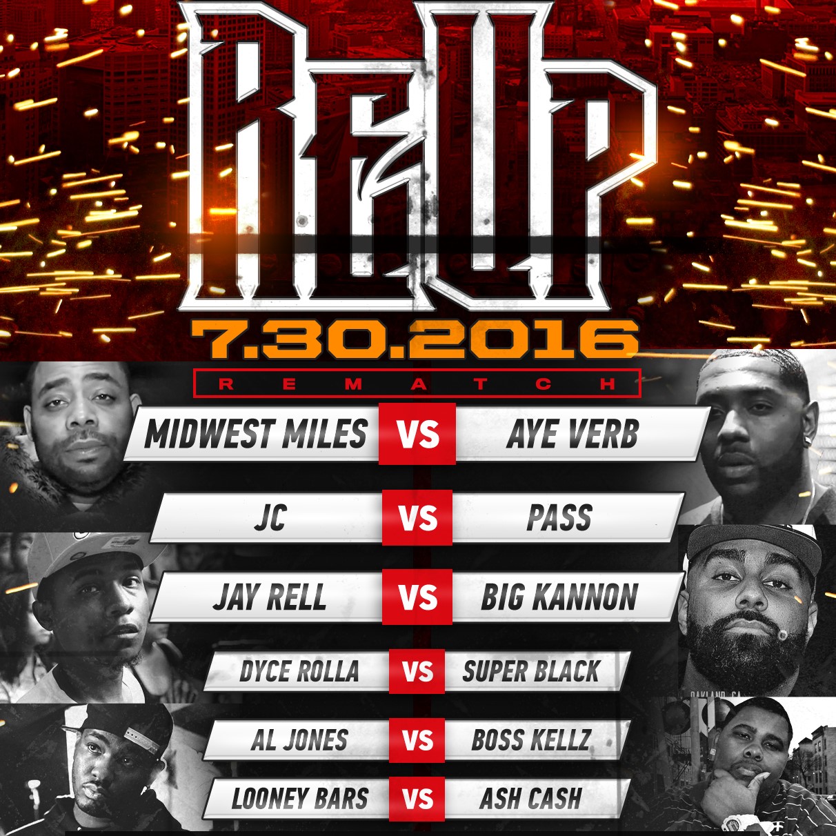 Rap Battle League Event Barbarian Battle Grounds Presents The ReUp